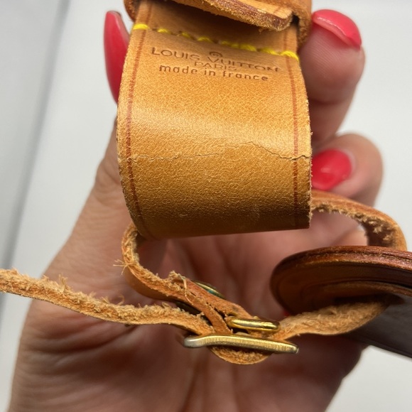 Authentic Louis Vuitton Luggage Tag - Picture 3 of 6